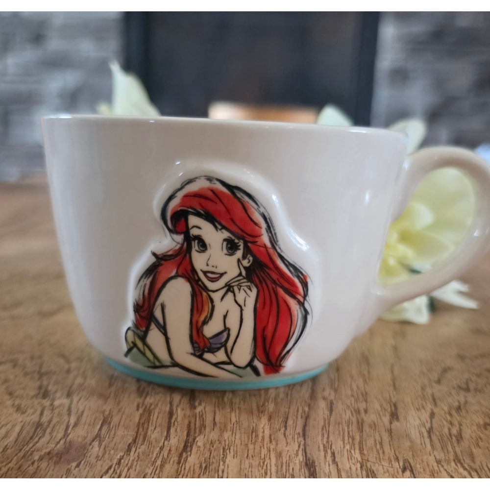 Disney Princess Ariel Little Mermaid Mug by Magenta, "FYI: Mermaids Are Real"